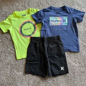 Hurley boys 3T set